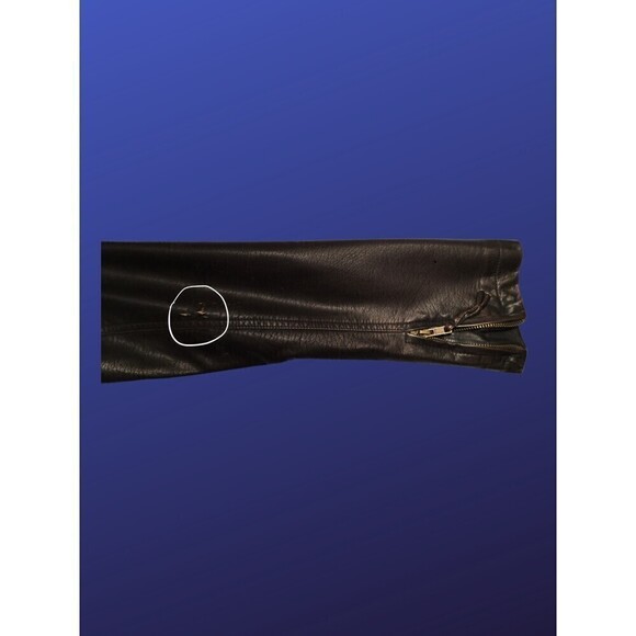 SAY WHAT? Faux Leather Cropped Moto Biker Jacket, BROWN, Women’s L, VGUC - Picture 12 of 12